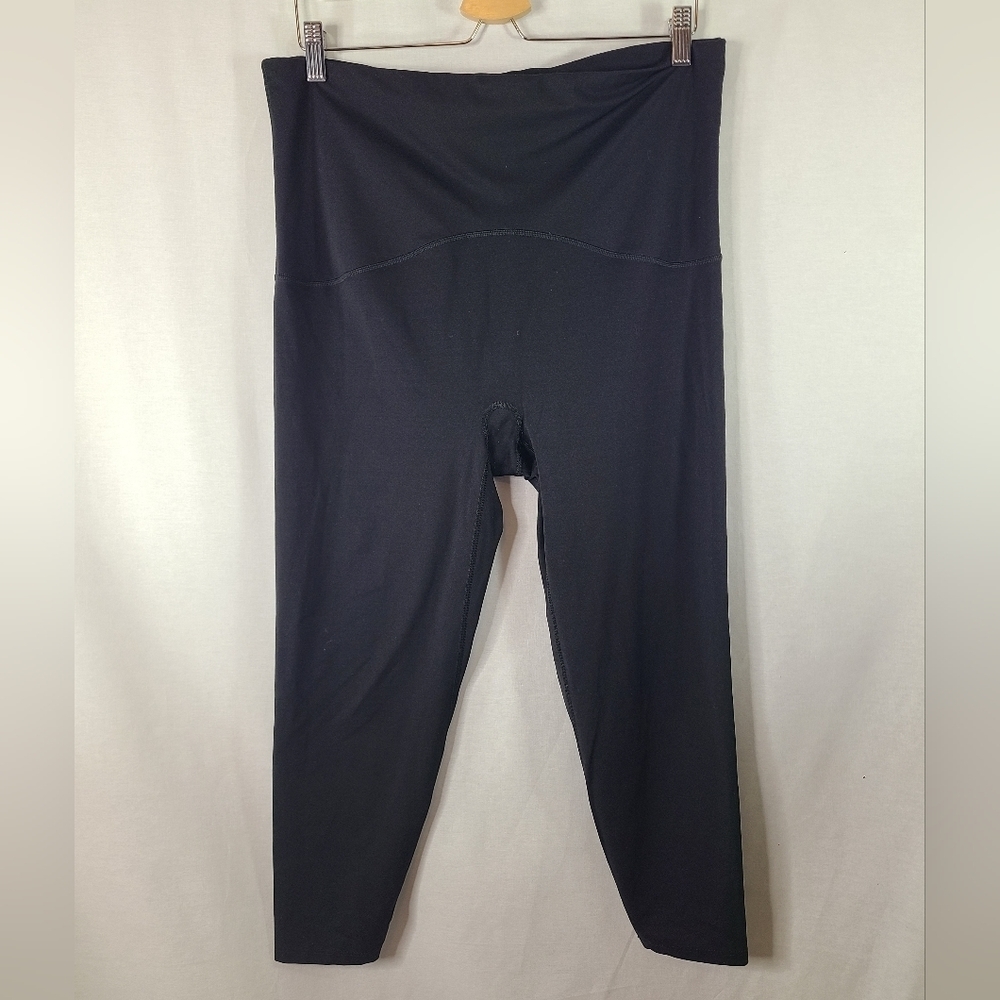 SPANX Booty Boost® Active 7/8 Leggings- 2XL- Black